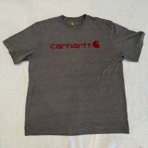 CARHARTT Wip Brand 100% cotton unisex gray T-shirt | XL